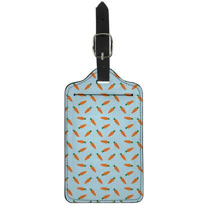 Little Carrot Pattern Print Luggage Tag