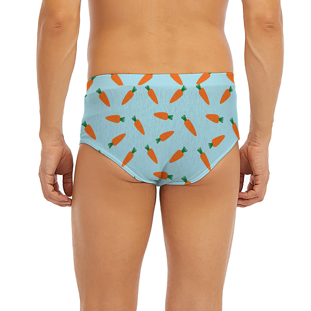 Little Carrot Pattern Print Men's Briefs