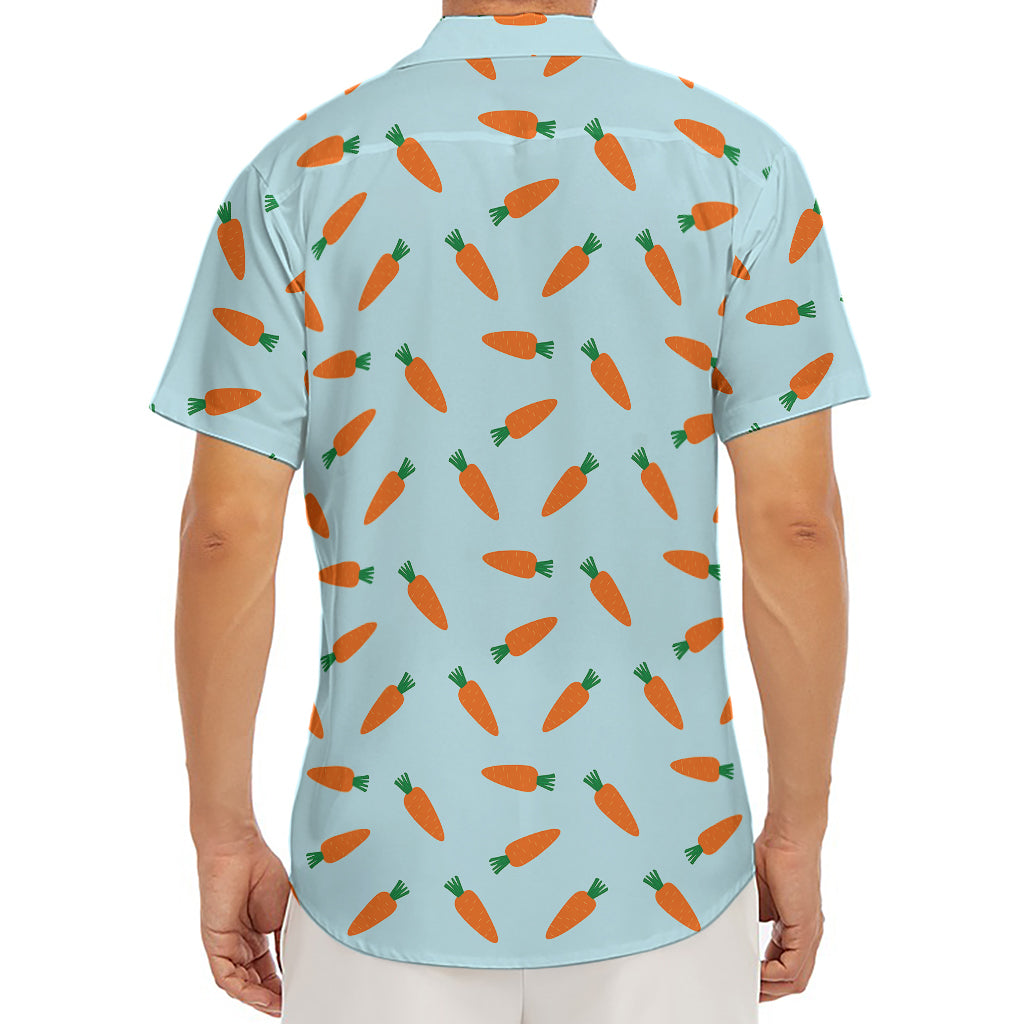 Little Carrot Pattern Print Men's Deep V-Neck Shirt