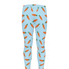 Little Carrot Pattern Print Men's leggings