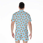Little Carrot Pattern Print Men's Rompers