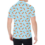 Little Carrot Pattern Print Men's Shirt