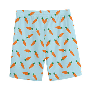 Little Carrot Pattern Print Men's Sports Shorts