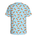 Little Carrot Pattern Print Men's Sports T-Shirt