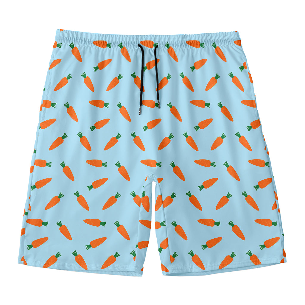 Little Carrot Pattern Print Men's Swim Trunks