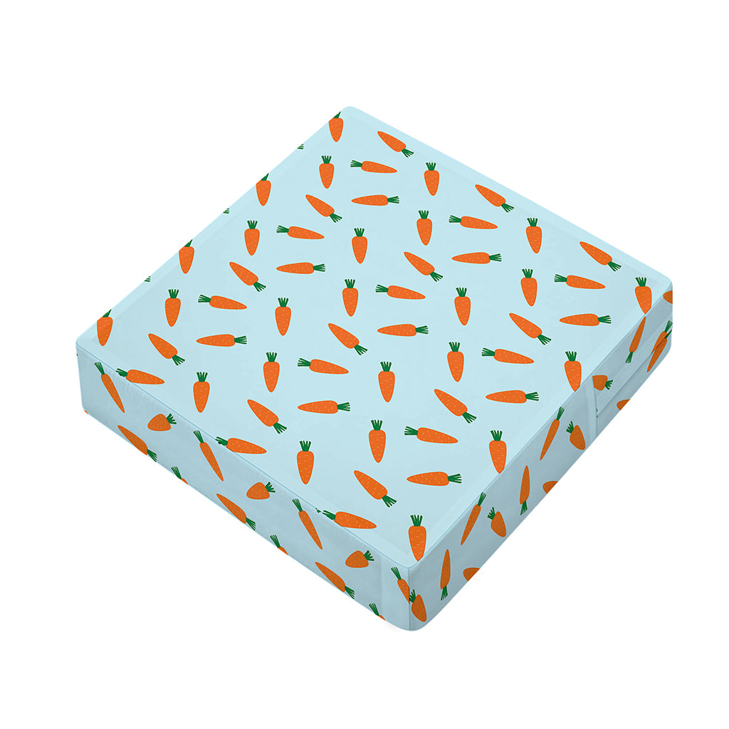 Little Carrot Pattern Print Outdoor Seat Cushion Cover