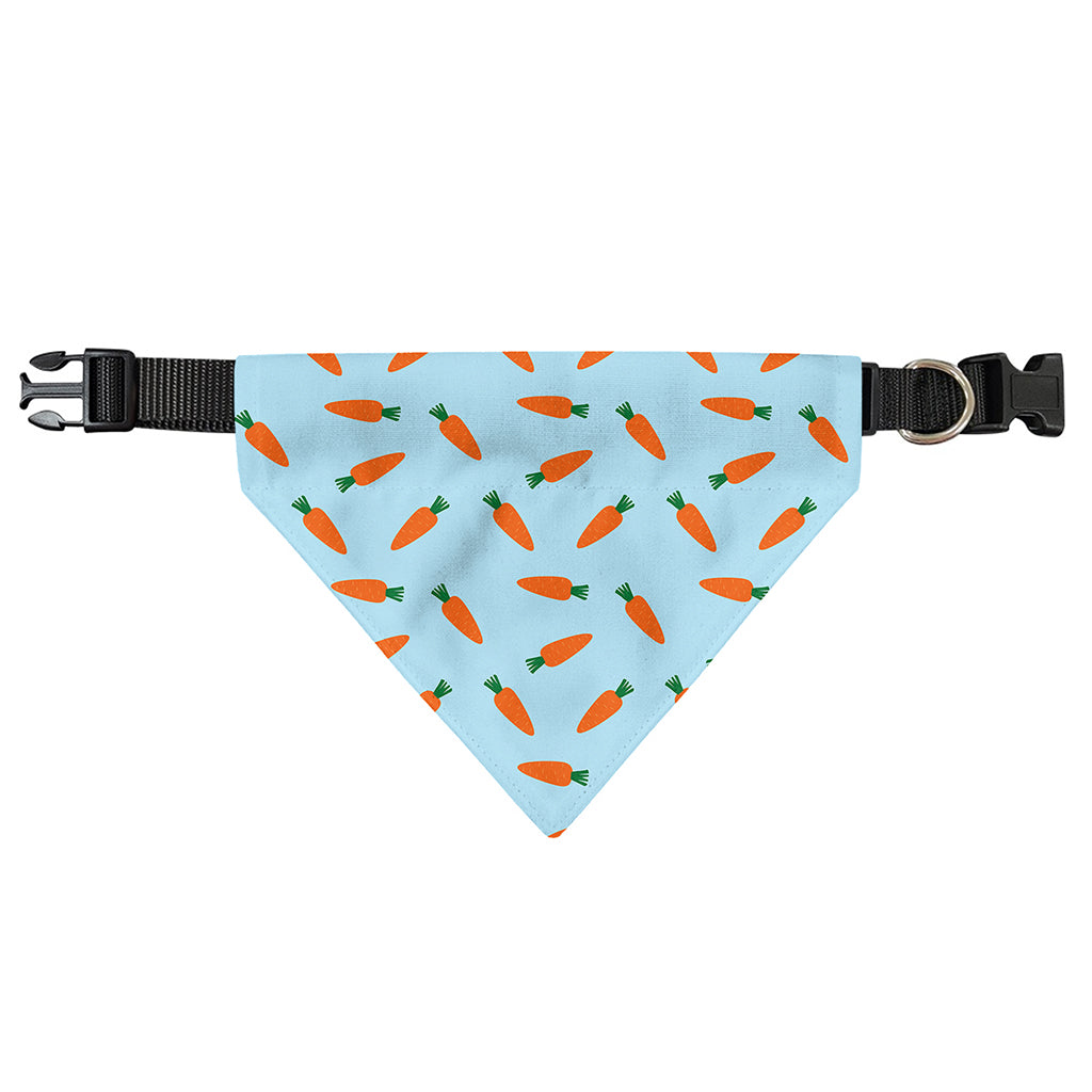 Little Carrot Pattern Print Over The Collar Dog Bandana