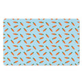 Little Carrot Pattern Print Polyester Doormat