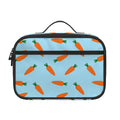 Little Carrot Pattern Print Portable Lunch Bag