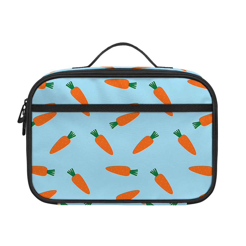 Little Carrot Pattern Print Portable Lunch Bag
