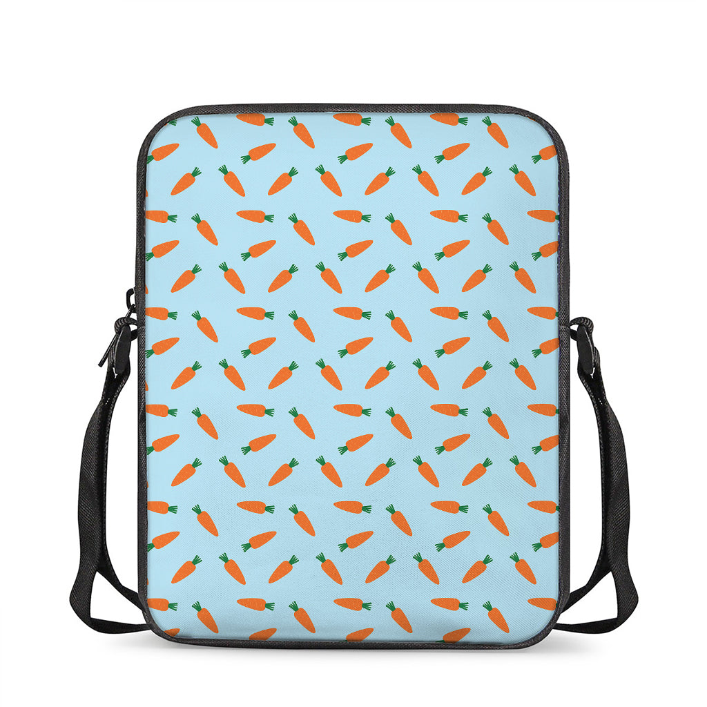 Little Carrot Pattern Print Rectangular Crossbody Bag