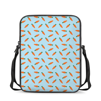 Little Carrot Pattern Print Rectangular Crossbody Bag