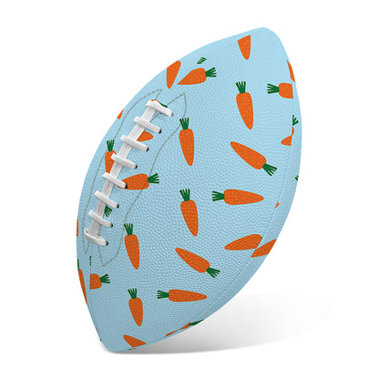 Little Carrot Pattern Print Rugby Ball
