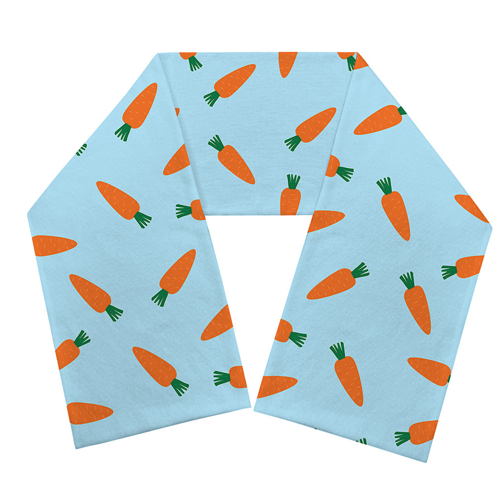 Little Carrot Pattern Print Scarf