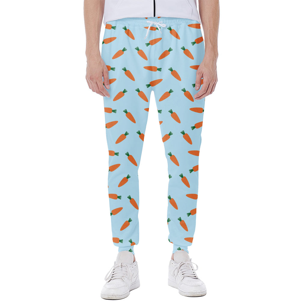 Little Carrot Pattern Print Scuba Joggers