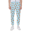 Little Carrot Pattern Print Scuba Joggers