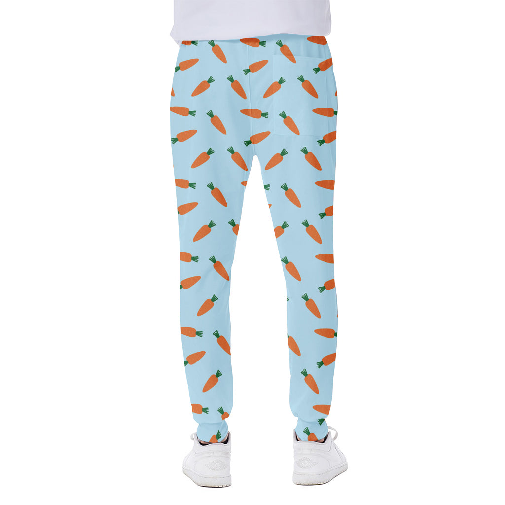 Little Carrot Pattern Print Scuba Joggers