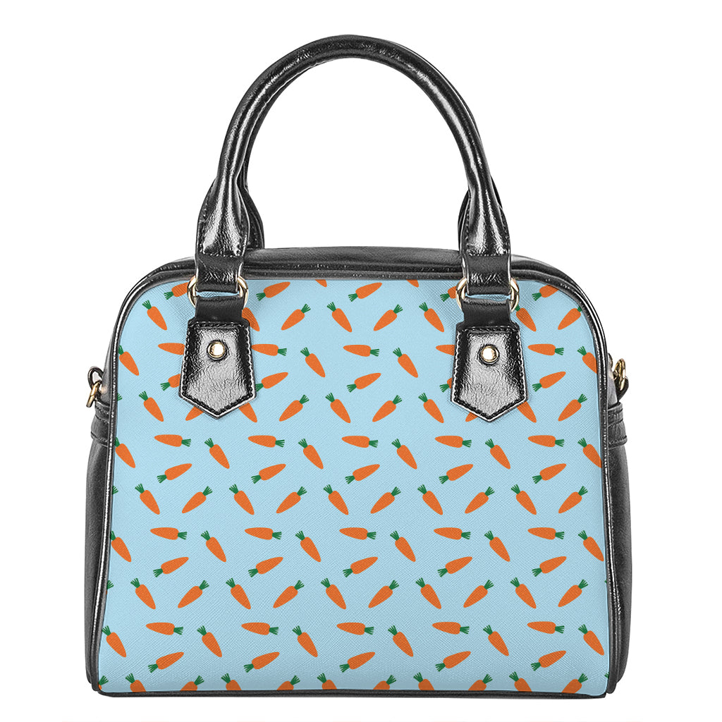 Little Carrot Pattern Print Shoulder Handbag