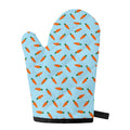 Little Carrot Pattern Print Single Oven Mitt
