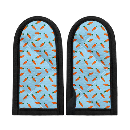 Little Carrot Pattern Print Skillet Handle Cover