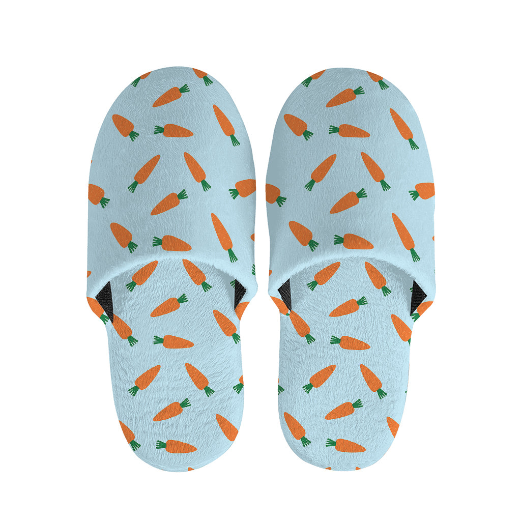 Little Carrot Pattern Print Slippers