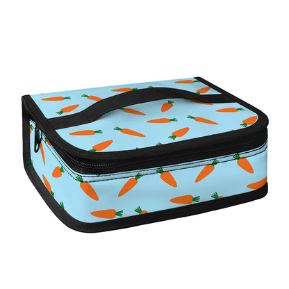 Little Carrot Pattern Print Small Lunch Bag