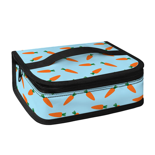 Little Carrot Pattern Print Small Lunch Bag
