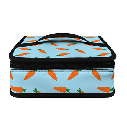 Little Carrot Pattern Print Small Lunch Bag