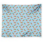 Little Carrot Pattern Print Tapestry