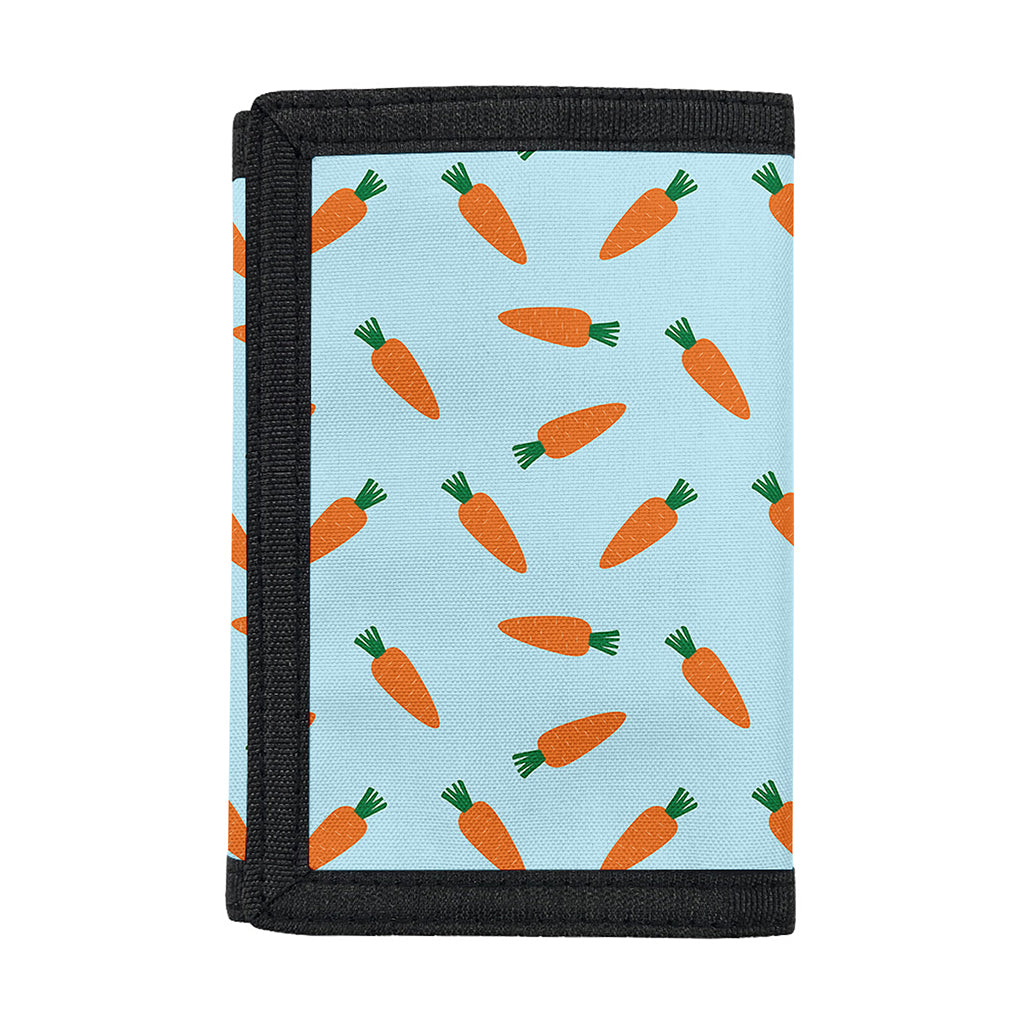 Little Carrot Pattern Print Trifold Wallet