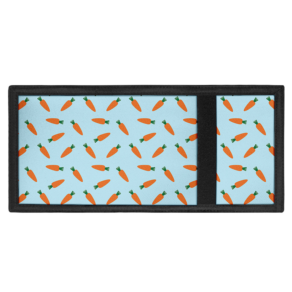 Little Carrot Pattern Print Trifold Wallet