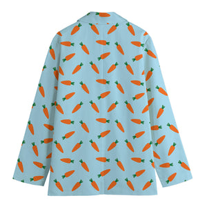 Little Carrot Pattern Print Women's Blazer