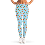 Little Carrot Pattern Print Women's Leggings