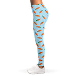 Little Carrot Pattern Print Women's Leggings