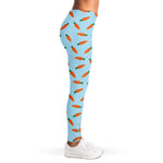 Little Carrot Pattern Print Women's Leggings