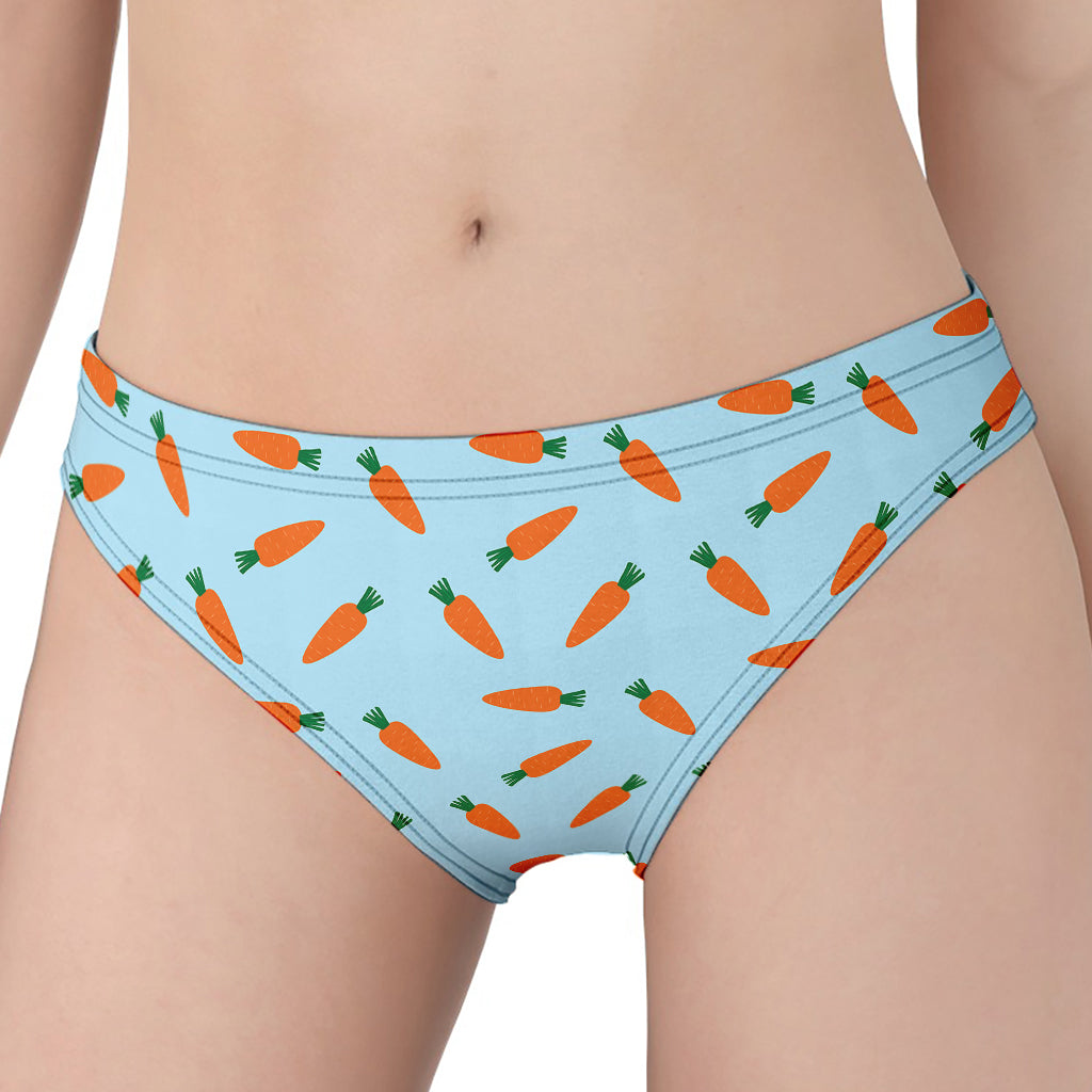 Little Carrot Pattern Print Women's Panties