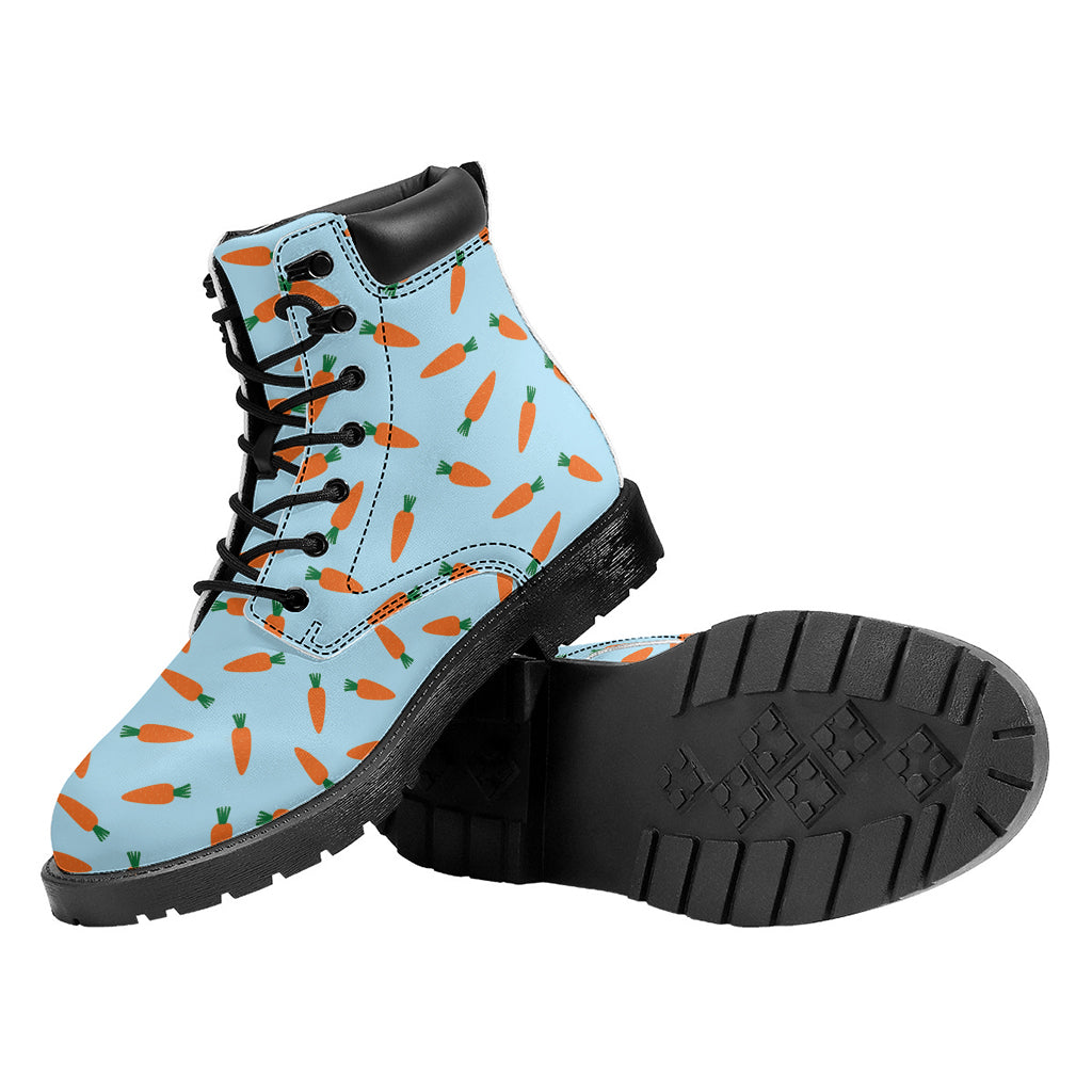 Little Carrot Pattern Print Work Boots