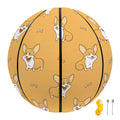 Little Corgi Pattern Print Basketball