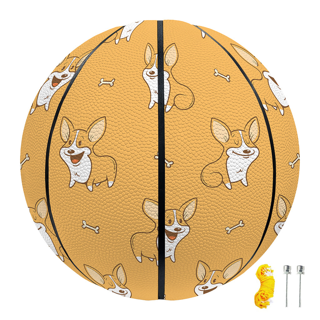 Little Corgi Pattern Print Basketball