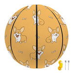 Little Corgi Pattern Print Basketball