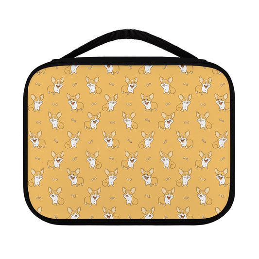 Little Corgi Pattern Print Classic Bible Case