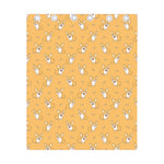 Little Corgi Pattern Print Curtain