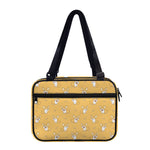 Little Corgi Pattern Print Double Strap Bible Bag
