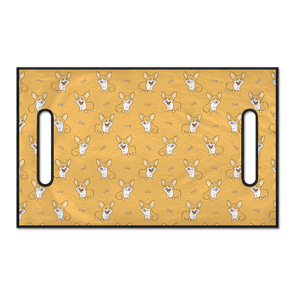 Little Corgi Pattern Print Golf Cart Seat Cover
