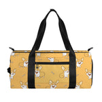 Little Corgi Pattern Print Gym Bag