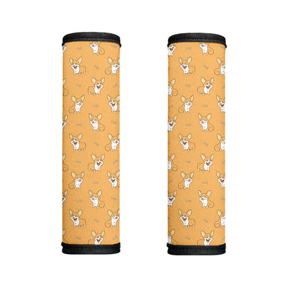 Little Corgi Pattern Print Handle Covers