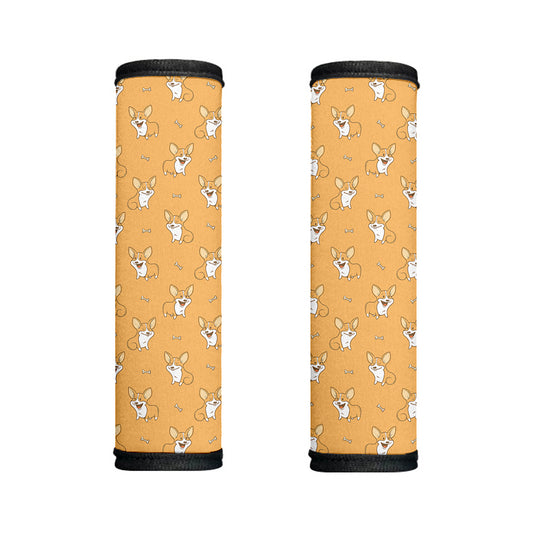 Little Corgi Pattern Print Handle Covers