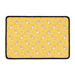 Little Corgi Pattern Print Kitchen Mat