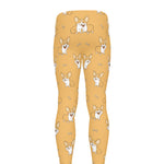 Little Corgi Pattern Print Men's leggings