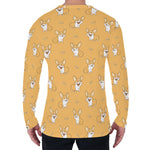 Little Corgi Pattern Print Men's Long Sleeve T-Shirt